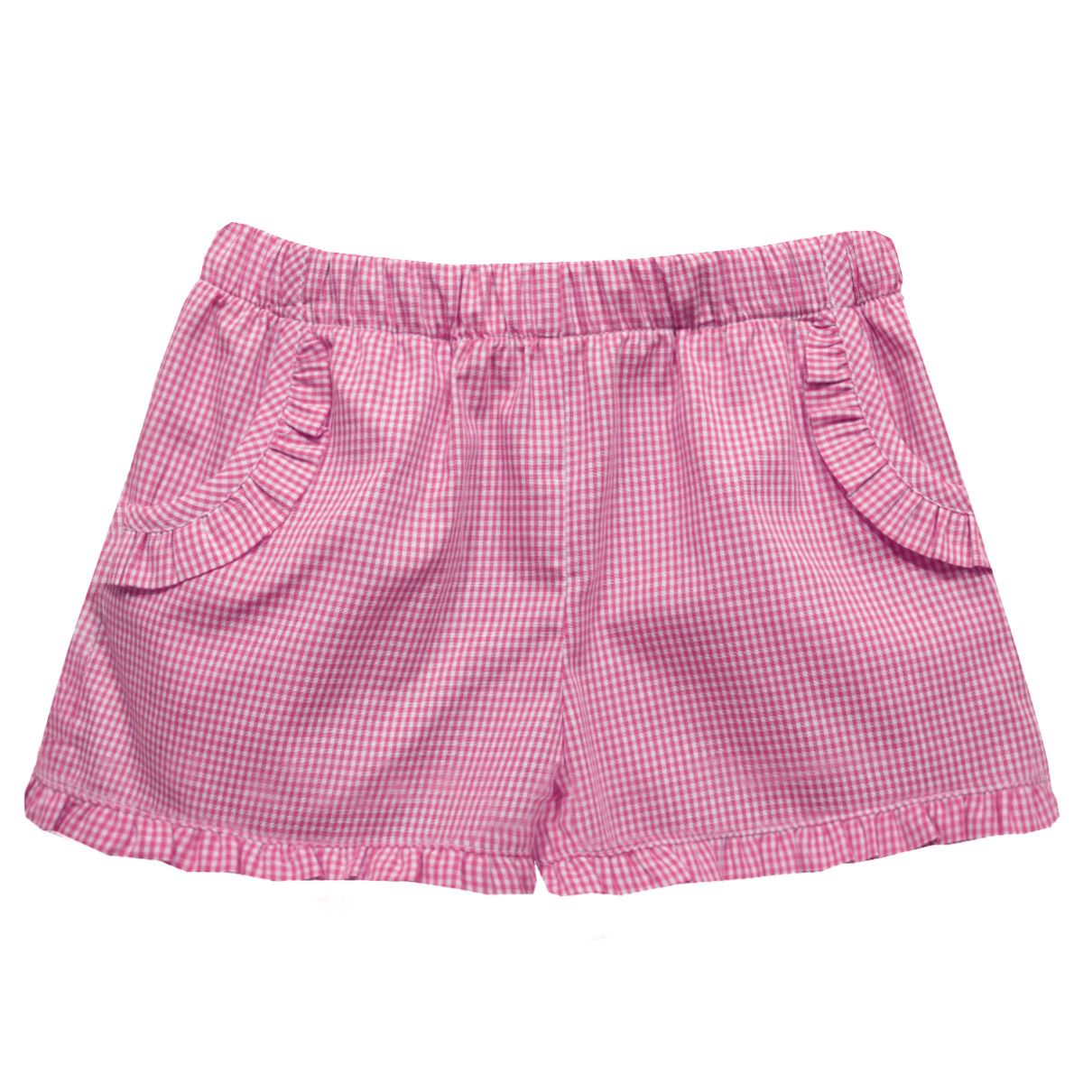 Fuscia Golf Cart Smocked Blouse & Short Set - Select Size