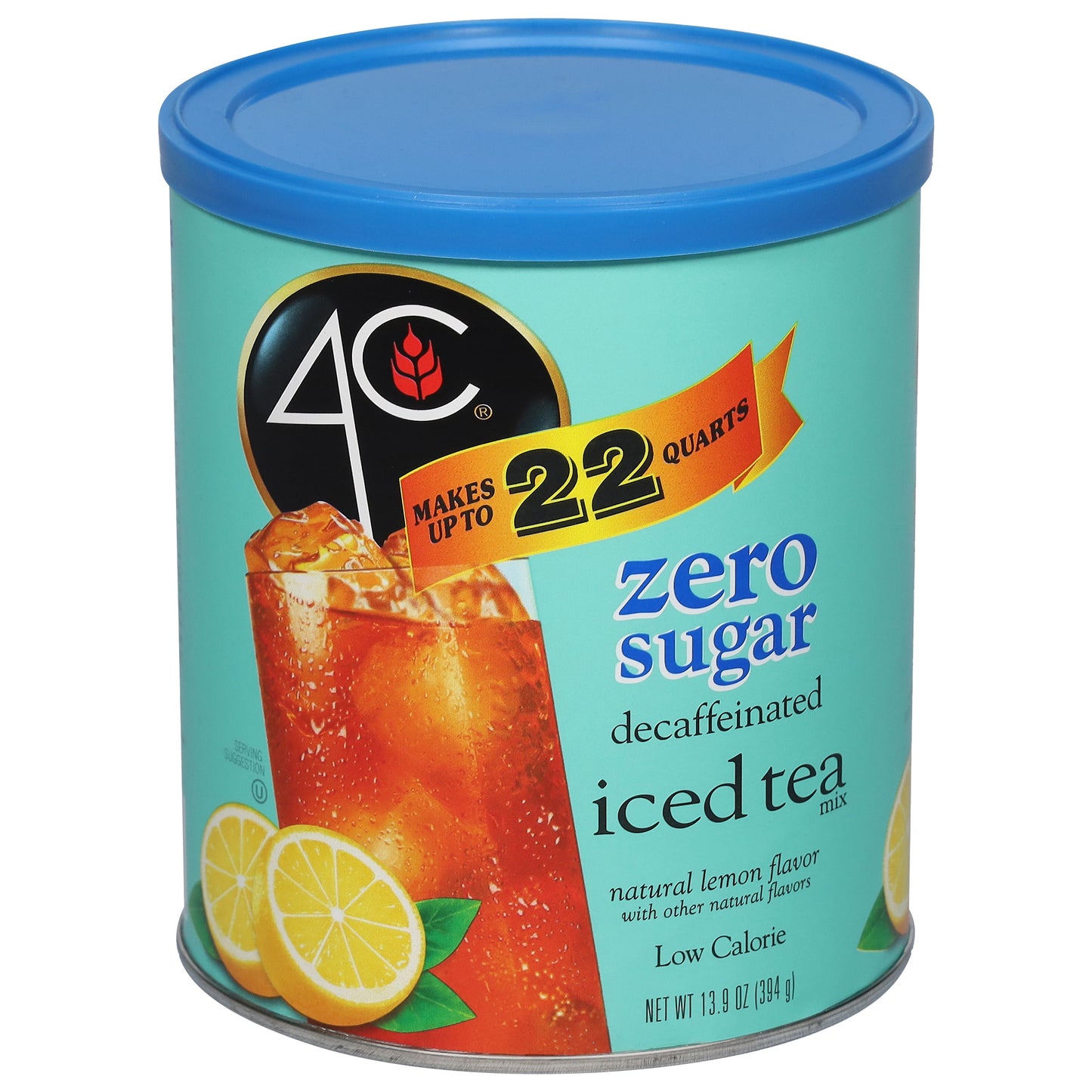 4C Tea Mix Decaffeinated - 13.9 OZ 6 Pack