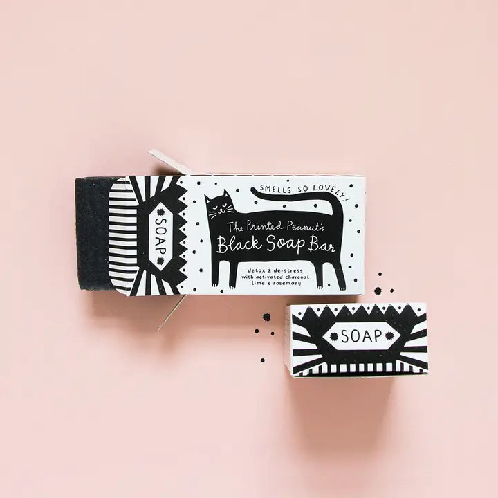 Black Cat Charcoal Soap
