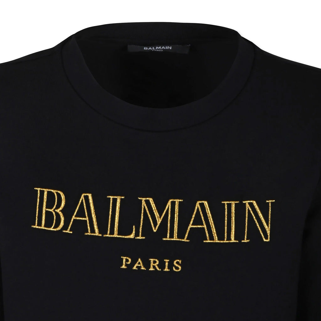 Balmain Kids Logo Dress