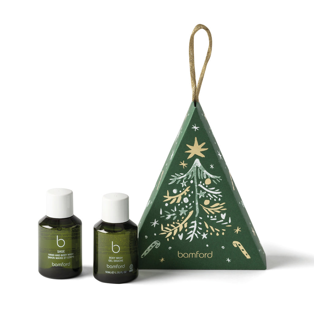 Bamford Christmas Tree Gift Geranium Sage
