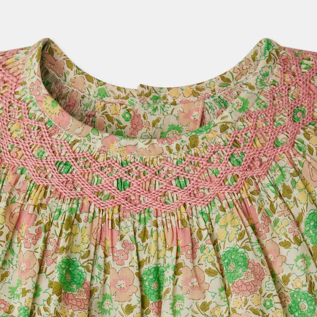 Bonpoint Griotte Smockee Blouse