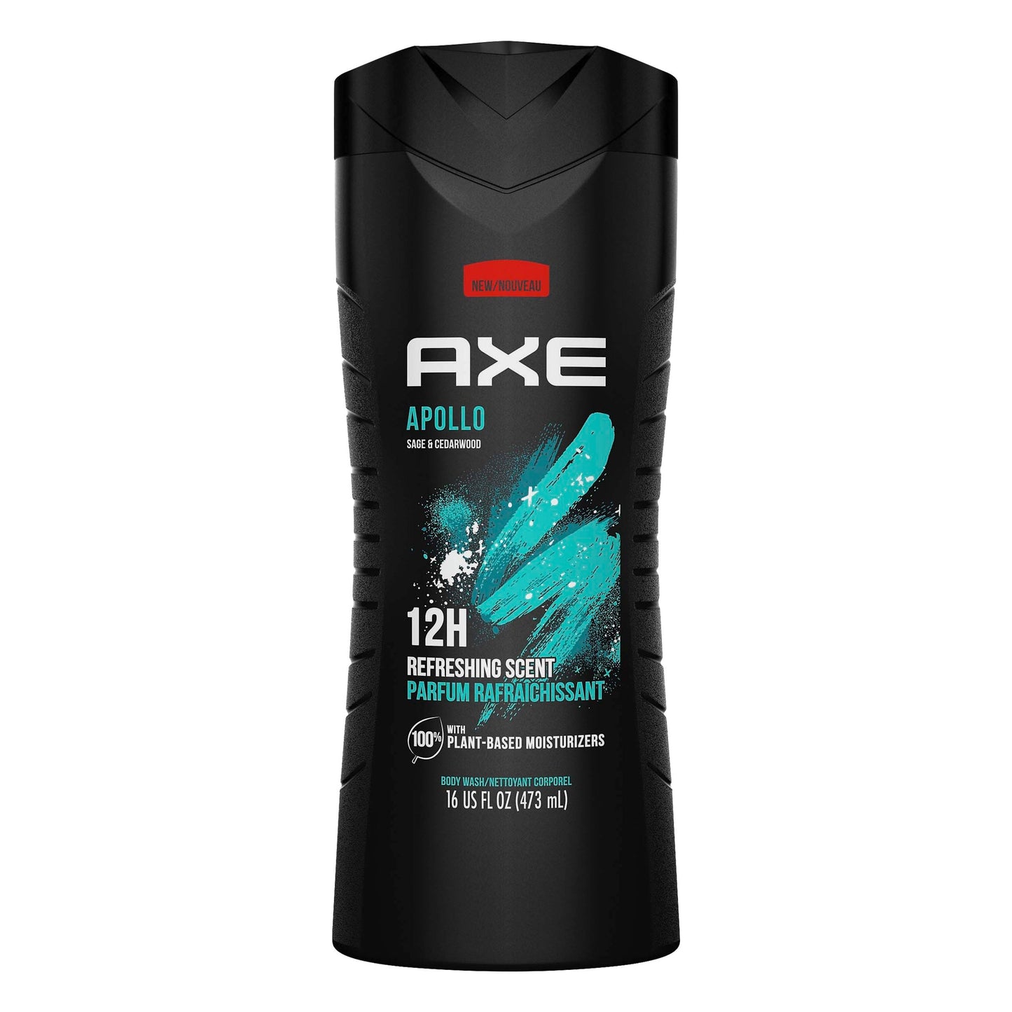 Axe Body Wash Apollo - 16 FZ 4 Pack