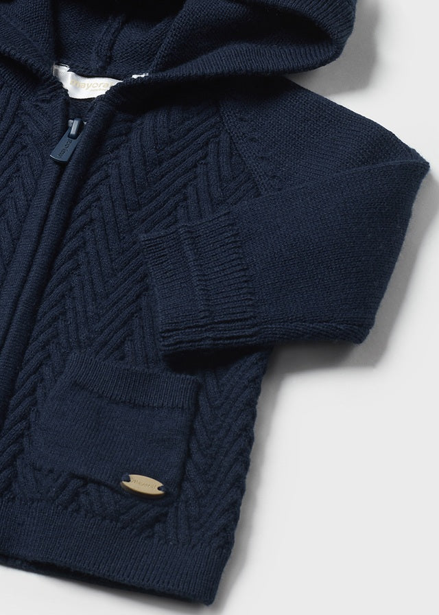Blueberry Boyâs Tricot Zip Jacket - Select Size