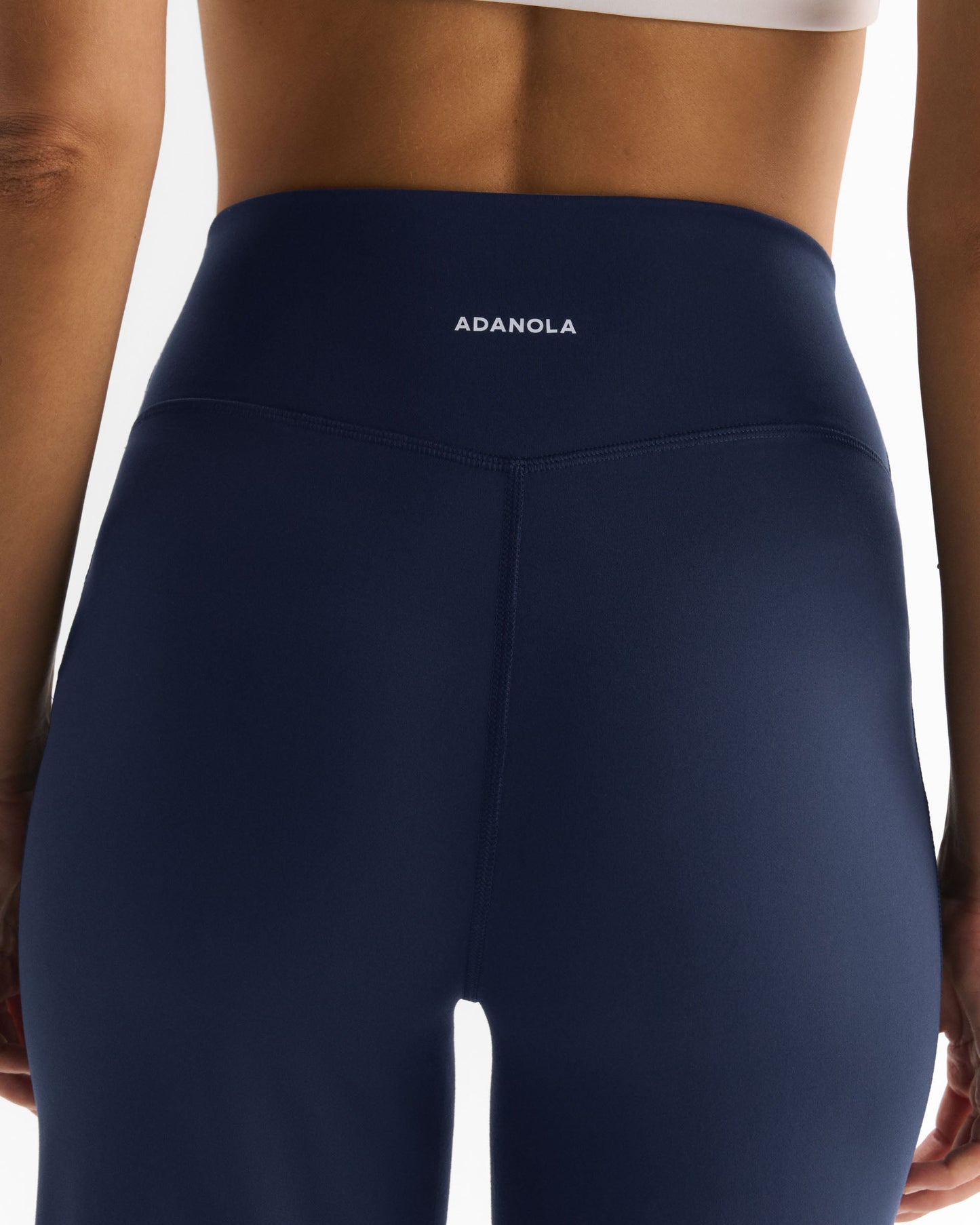 Wrap Yoga Pants - Navy Blue
