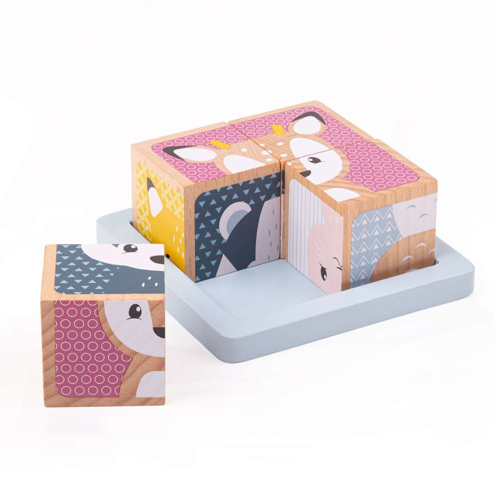 FSC® Certified Woodland Cube Puzzle