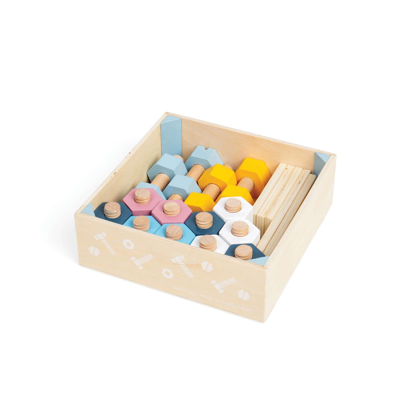 Crate of Nuts & Bolts - FSC® Certified