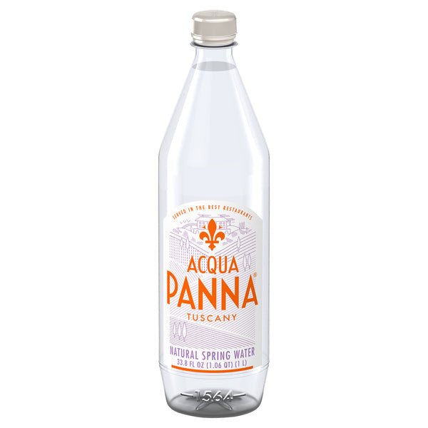 Acqua Panna Tuscany Natural Spring Water 1L - 33.8 FZ 12 Pack