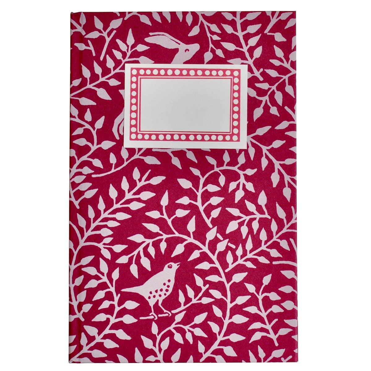 Hardback Notebook Dancing Hare Berry