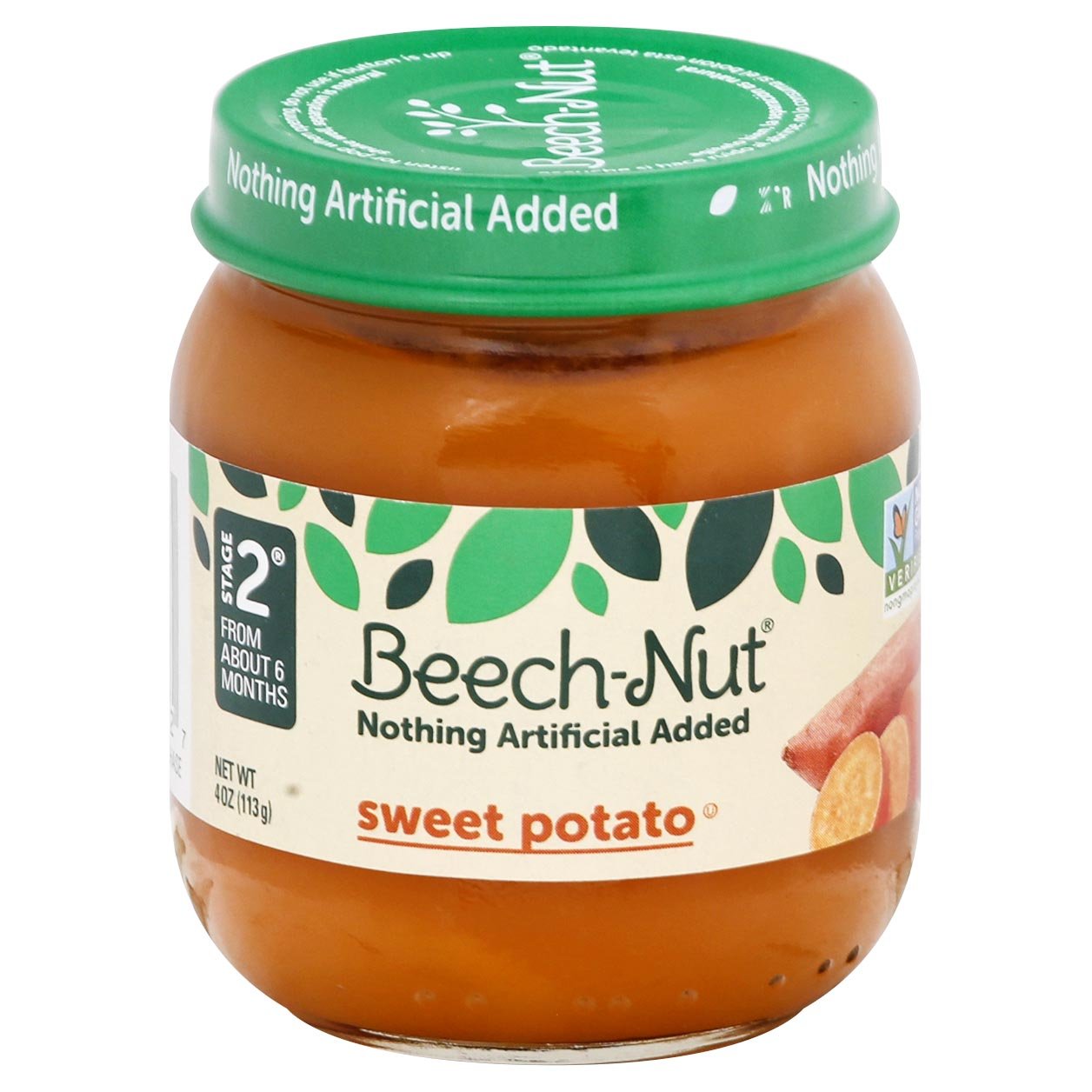 Beechnut Stage 2 Sweet Potato - 4 OZ 10 Pack