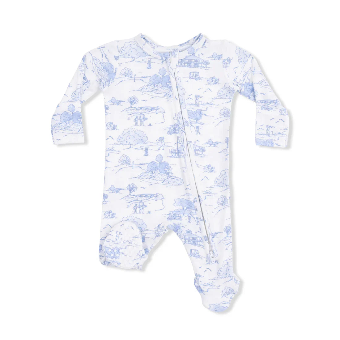 Golf Toile 2-Way Zipper Footie