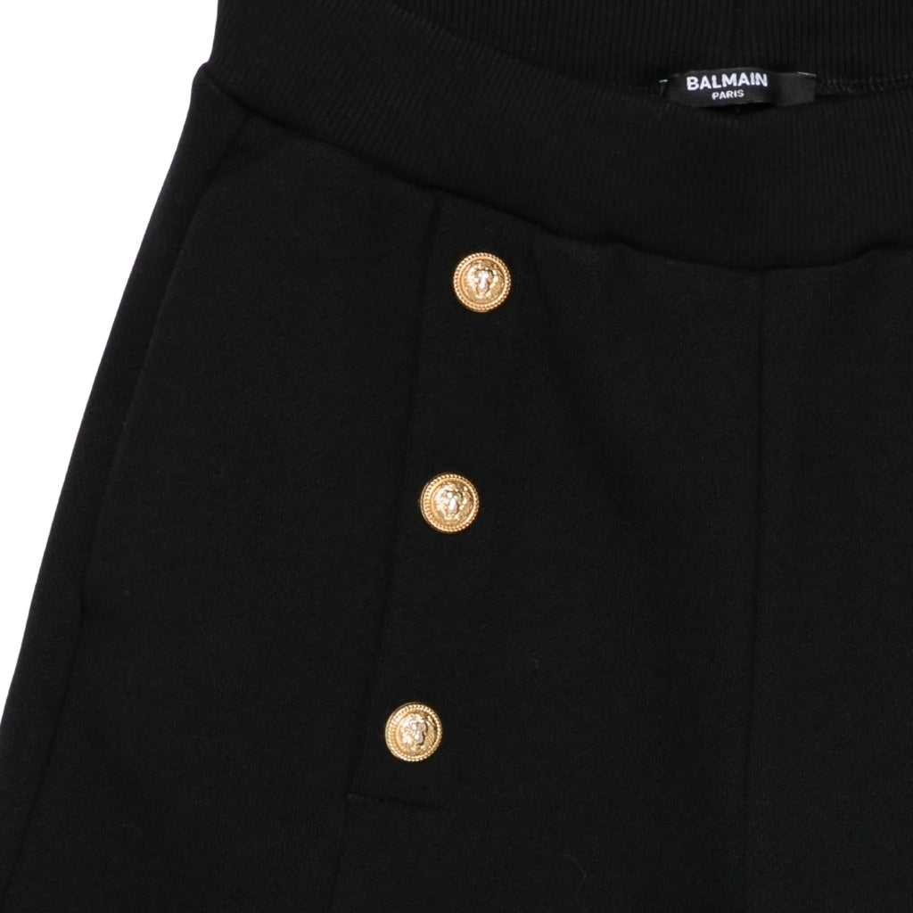 Balmain Kids Shorts With Buttons