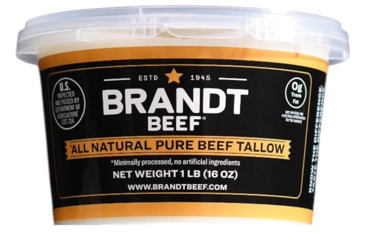 All Natural Pure Beef Tallow - 1 LB 12 Pack