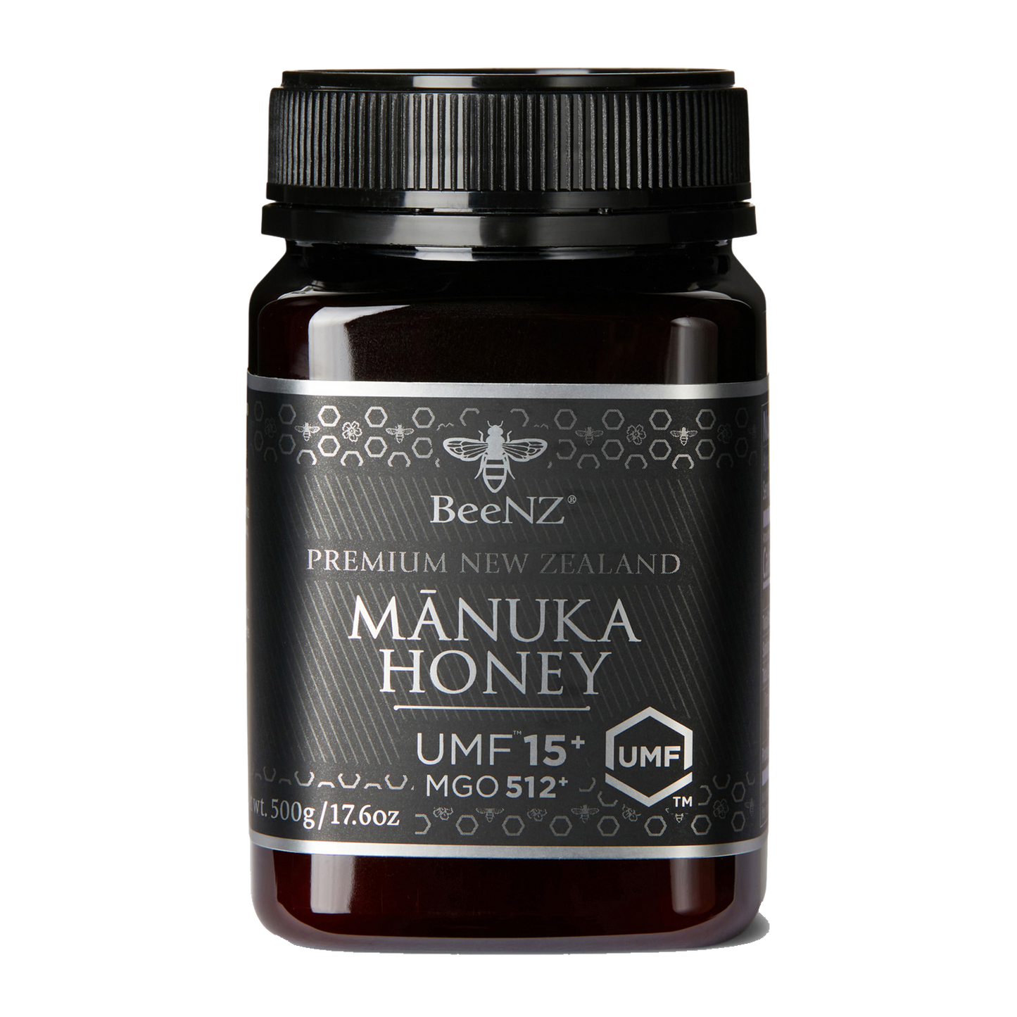 BeeNZ Manuka Honey UMF15+ - 17.6 OZ 12 Pack
