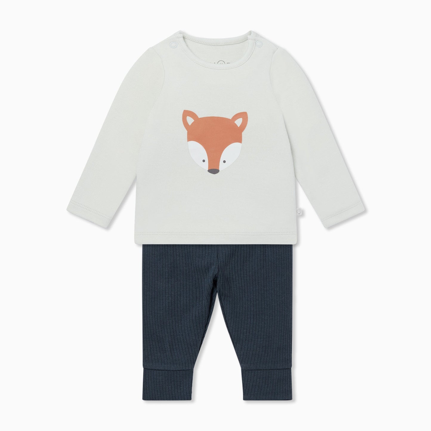 Fox Long Sleeve T-Shirt & Ribbed Leggings Outfit