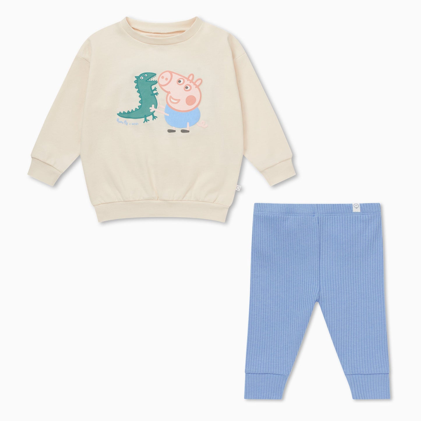 George Pig Oversized Sweatshirt & Leggings Outfit