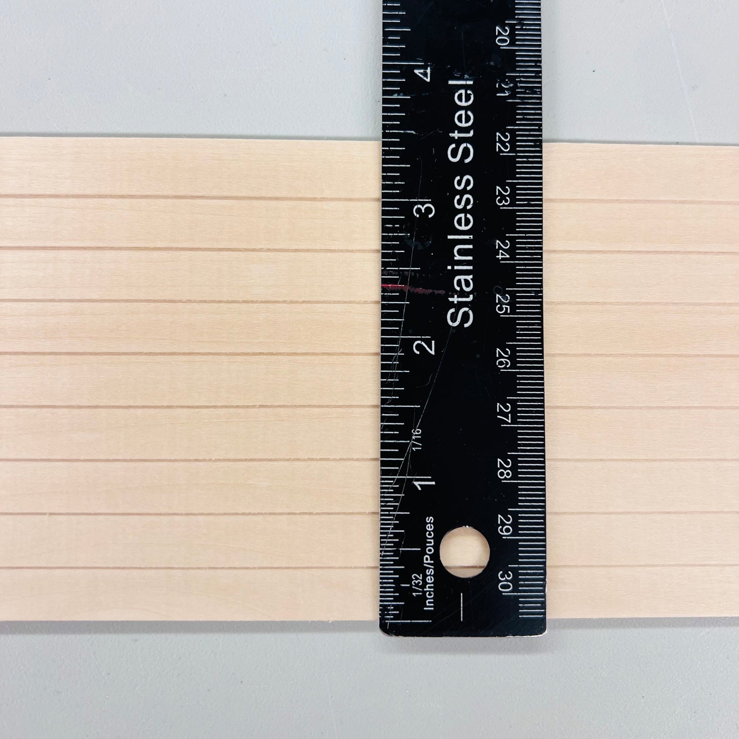 3/8" Clapboard Siding - Sheet - 1/12 Scale Miniature