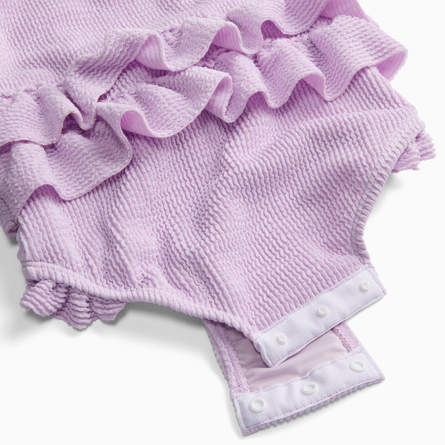 Frilled Swimsuit - Lilac