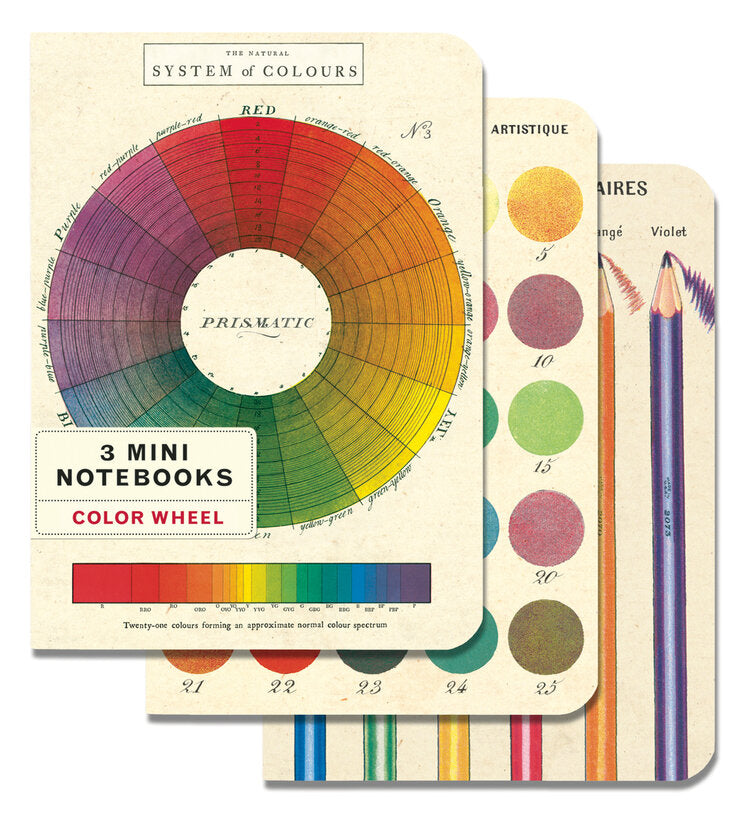 Color Wheel Mini Notebooks