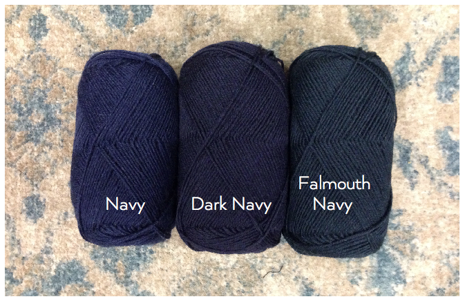 Frangipani 5-ply Guernsey Yarn FALMOUTH NAVY