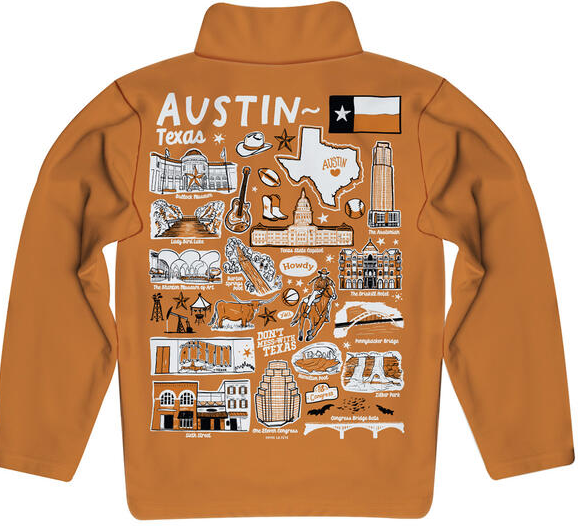 Austin Texas Performance Fleece - Select Size