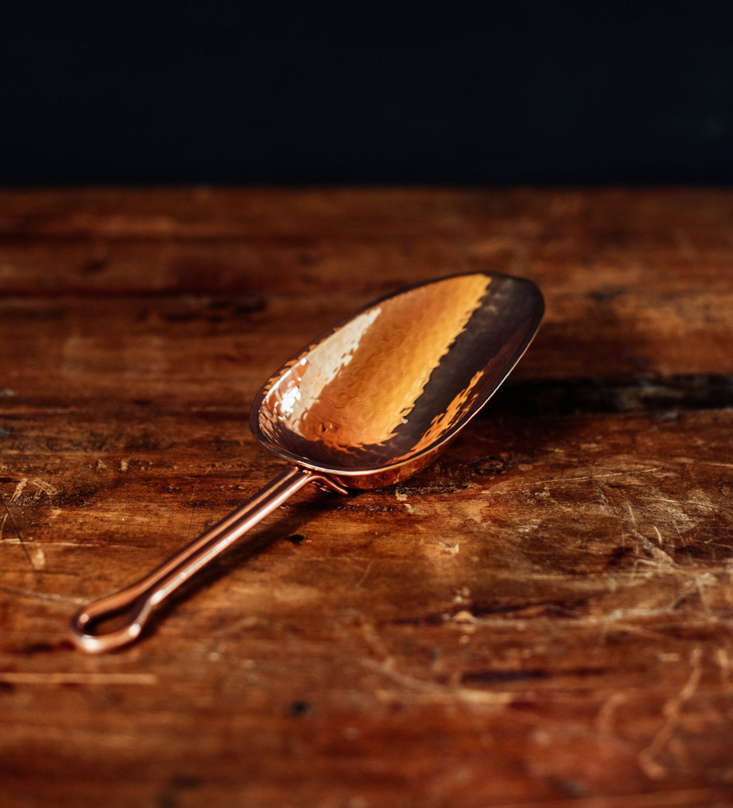 Hand-crafted Copper Scoop - Sertodo