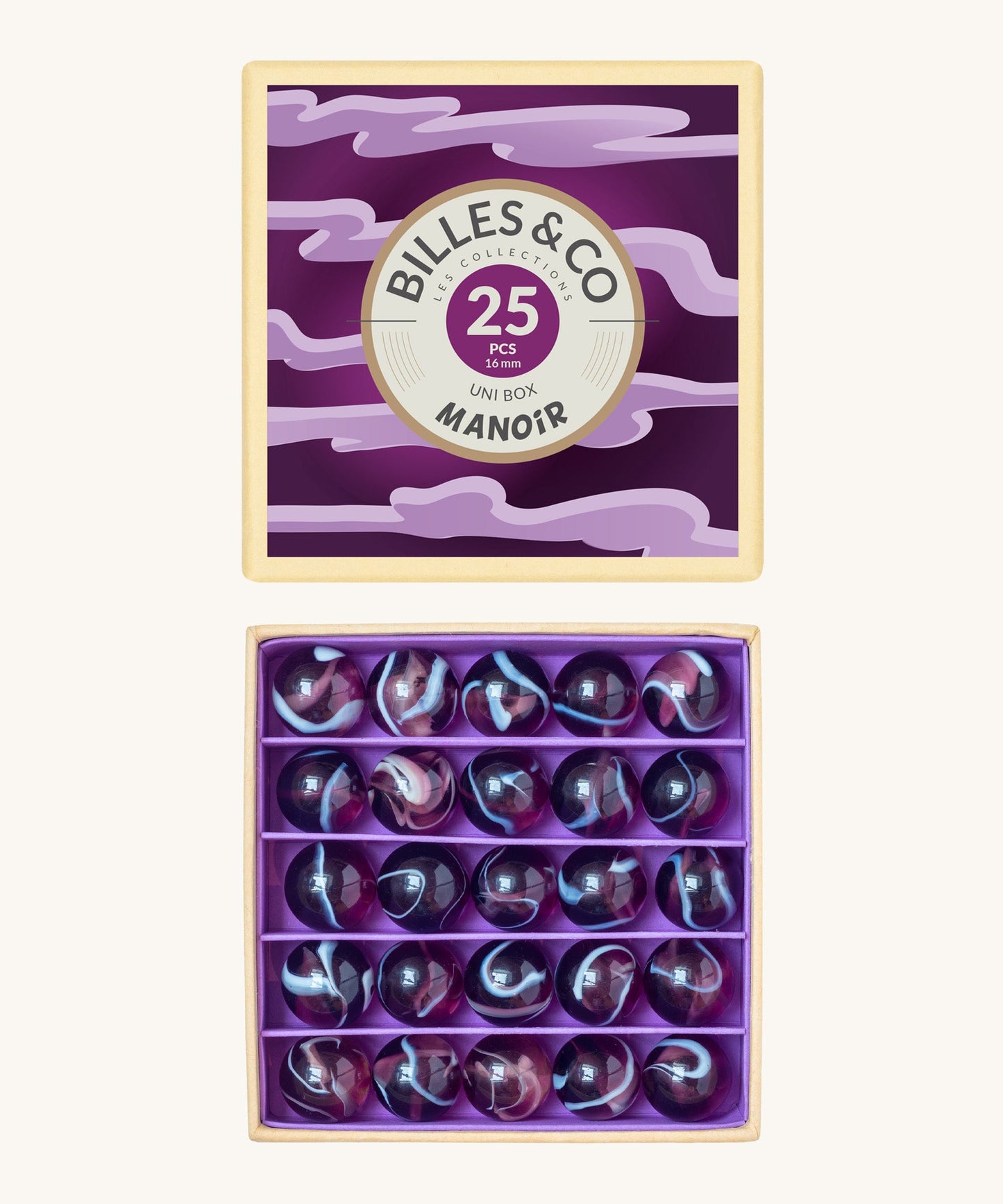 Billes & Co Spooky Manor Marbles Uni Box - 25 Pack