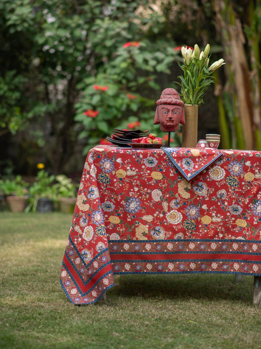 Malabar Rust Tablecloth