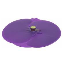 8" Eggplant Silicone Lid - Charles Viancin