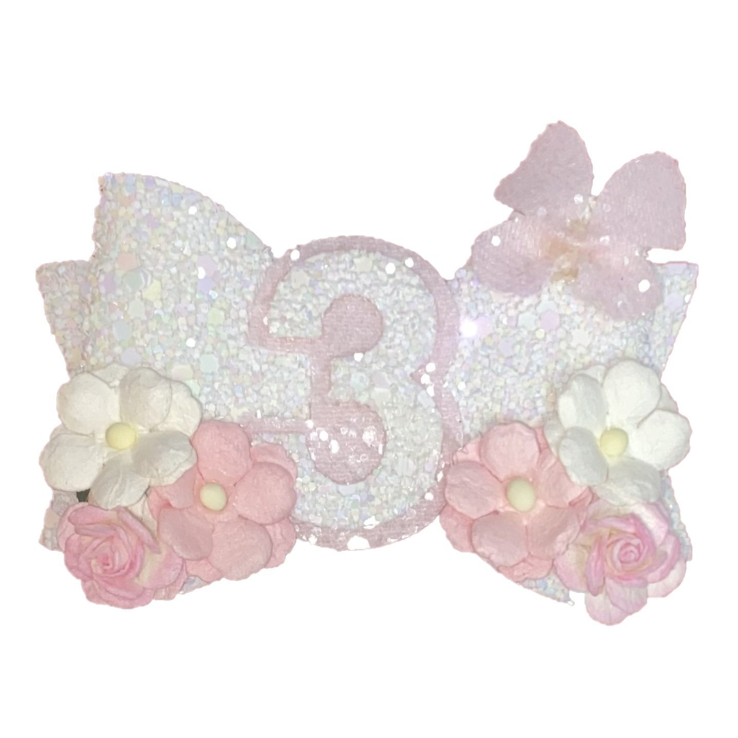 Girls 3rd Birthday Hairclip