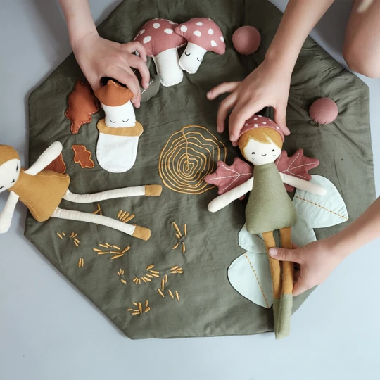Fabelab Woods Travel Size Activity Blanket