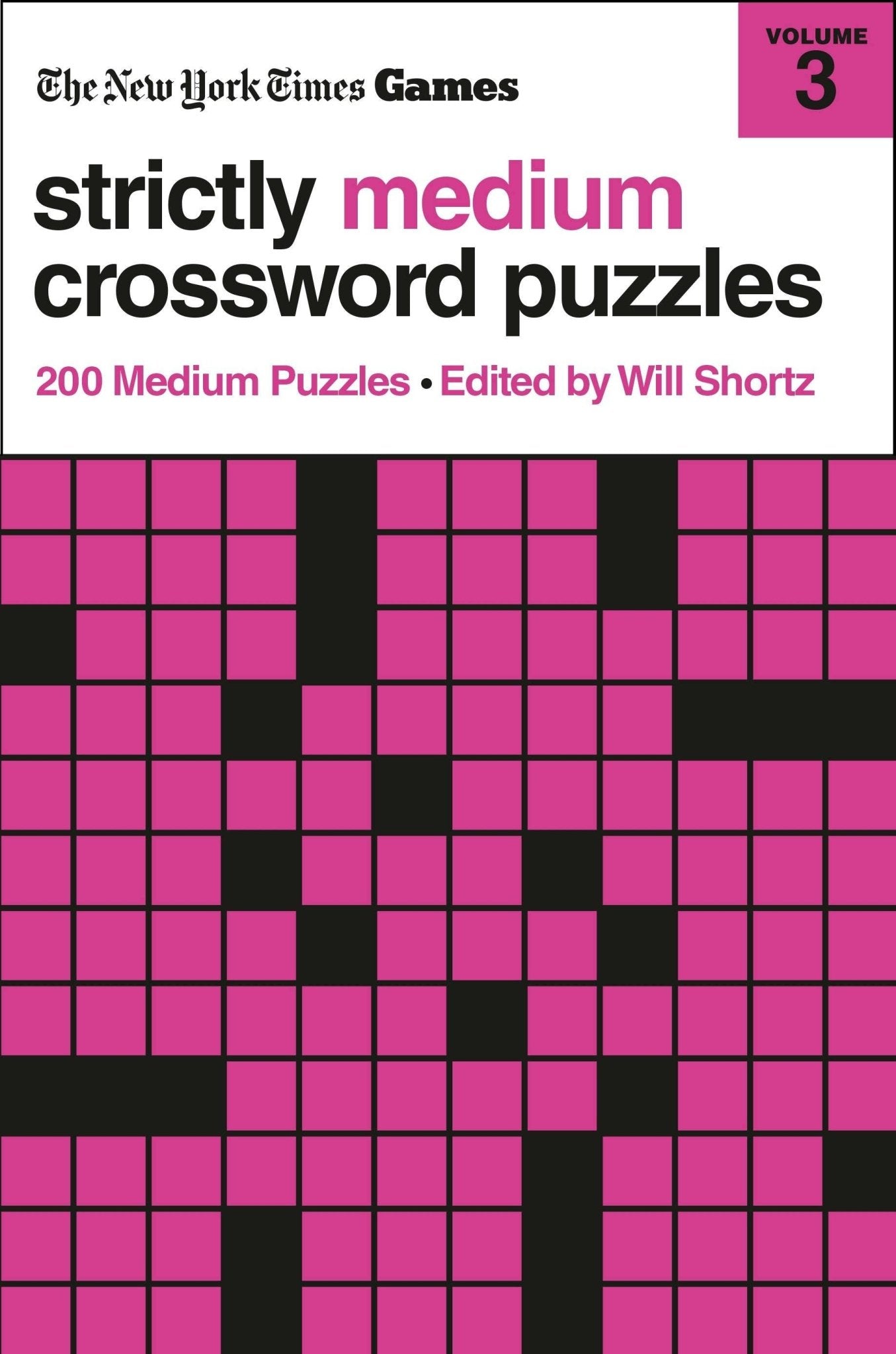 Nyt Games Strictly Medium Vol 3: 200 Medium Puzzles