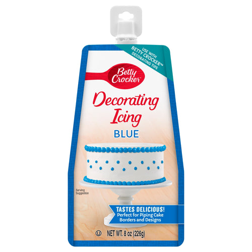 Betty Crocker Blue Decorating Icing - 8.0 OZ 6 Pack