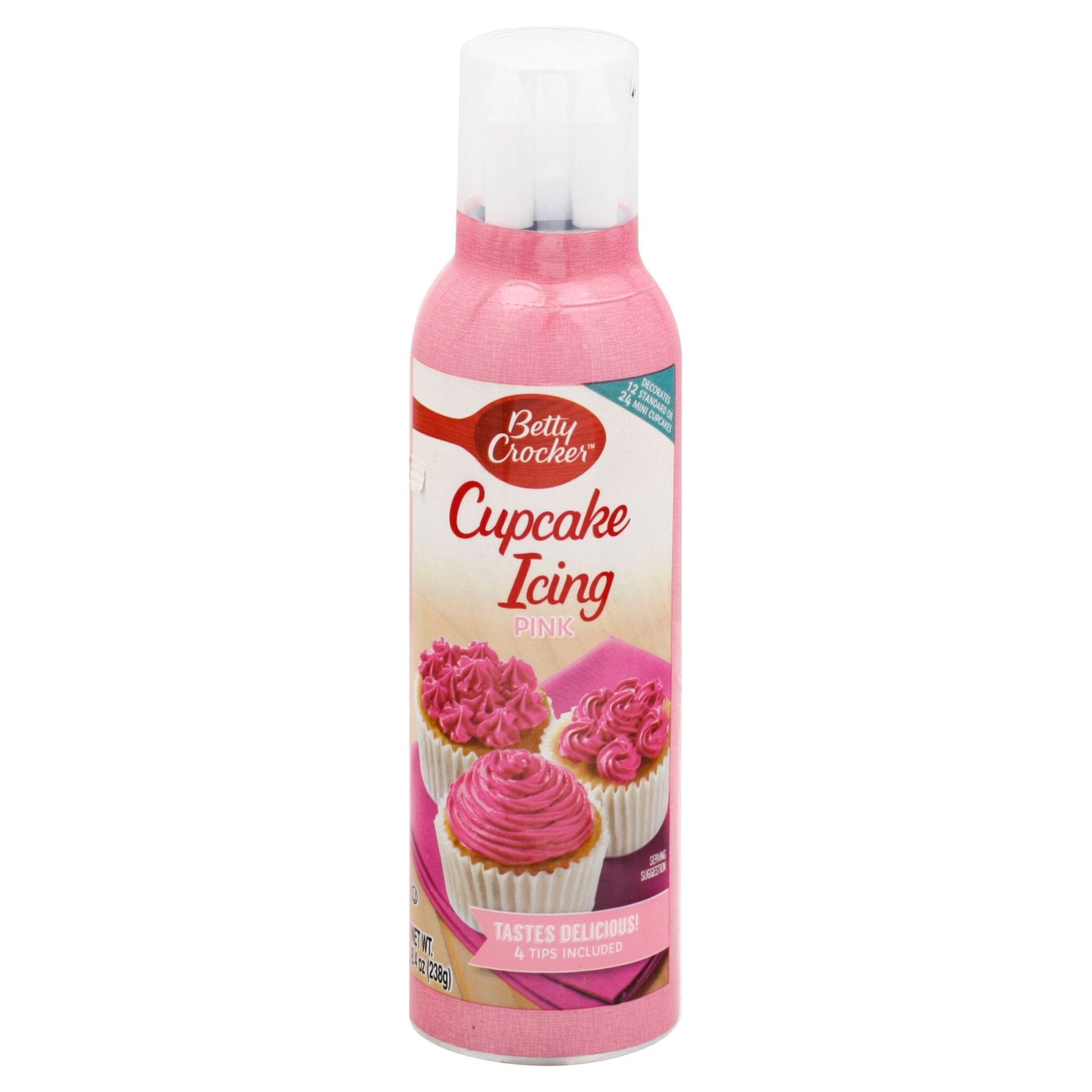 Betty Crocker Pink Cupcake Icing - 8.4 OZ 6 Pack