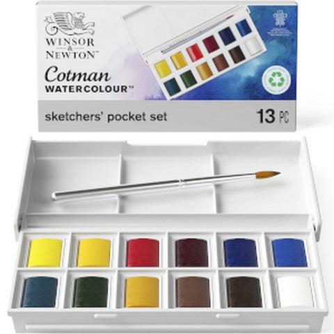 Cotman Watercolor 12 Sketcher Box