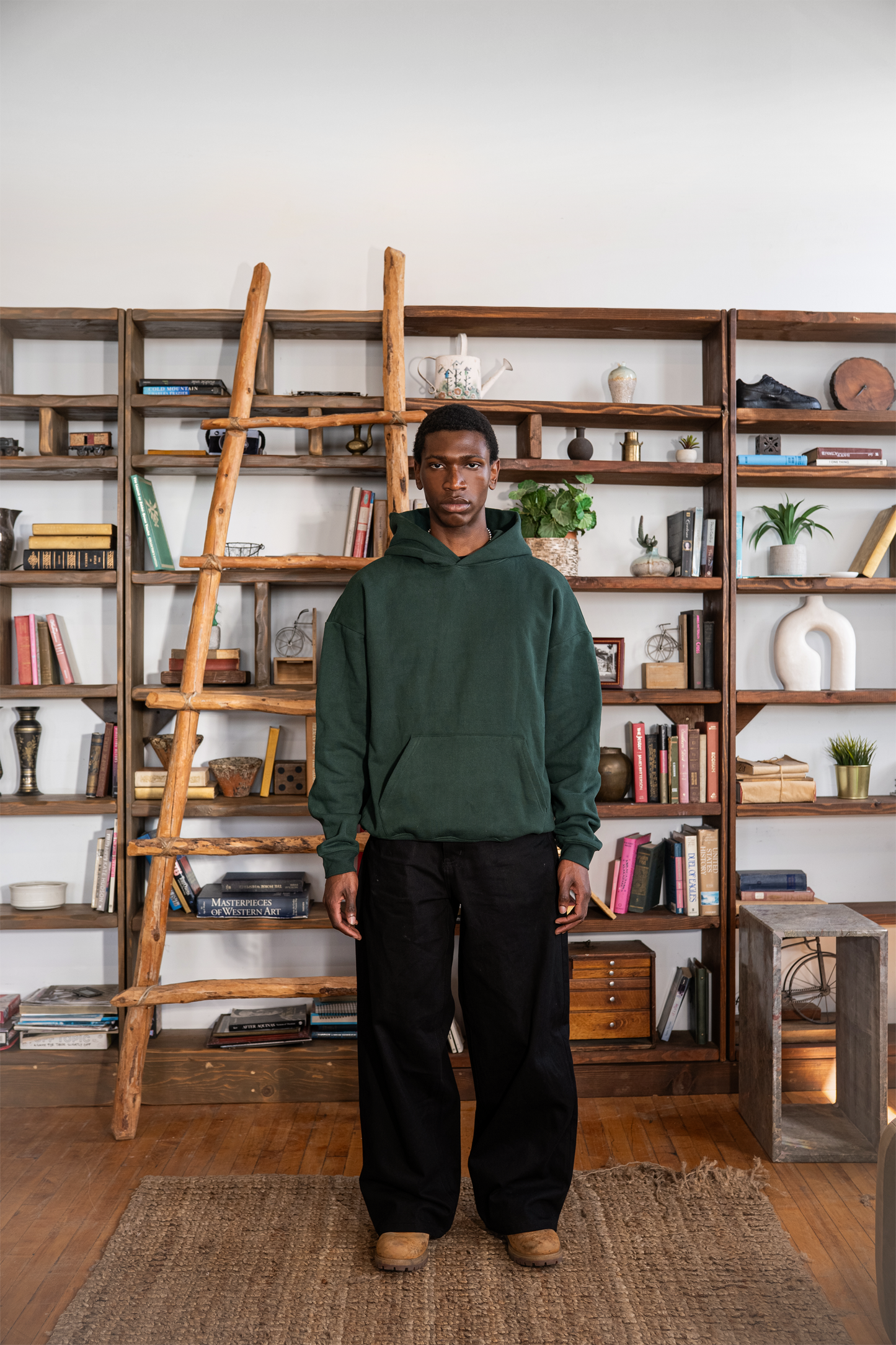 600 GSM 'Pine' Core Hoodie