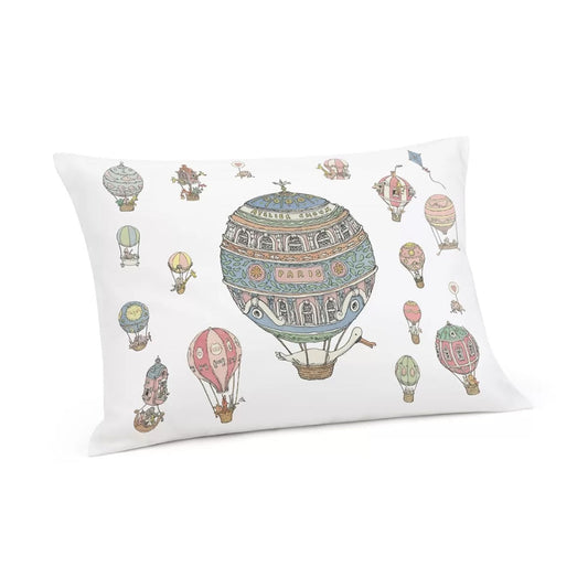 Atelier Choux Satin Cushion – Hot Air Balloons