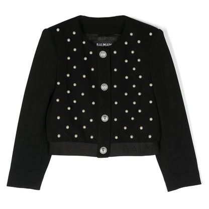 Balmain Kids Knit Jacket