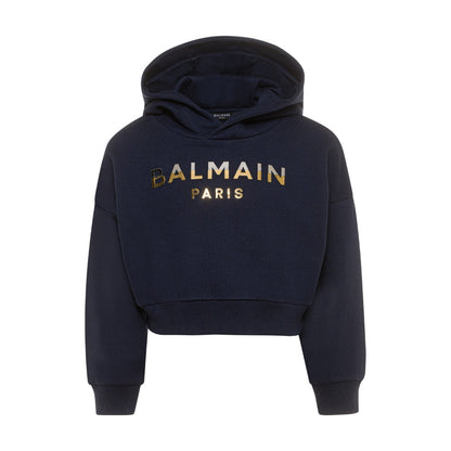 Balmain Kids Logo Sweat Hoodie
