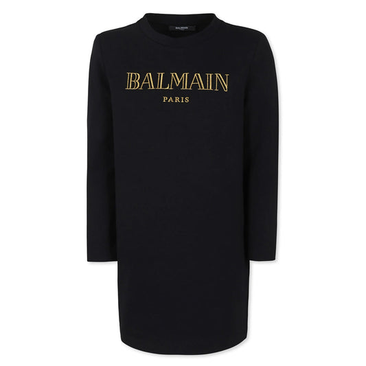 Balmain Kids Logo Dress