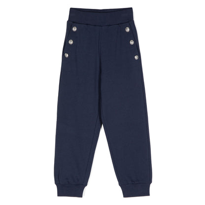 Balmain Kids Engraved Buttons Trousers