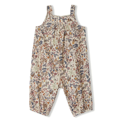 Bonpoint Nucci Overalls in Velvet Liberty Fabric