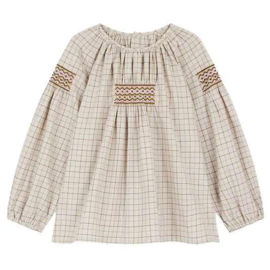 Bonpoint Poldie Smockee Blouse