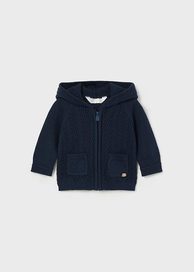 Blueberry Boyâs Tricot Zip Jacket - Select Size