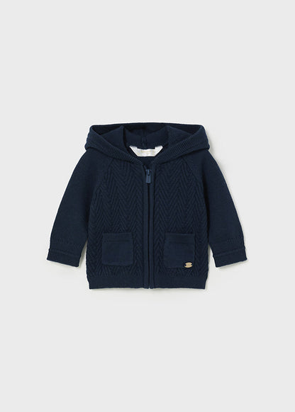 Blueberry Boyâs Tricot Zip Jacket - Select Size
