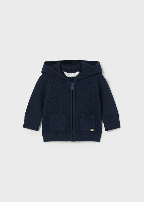 Blueberry Boyâs Tricot Zip Jacket - Select Size