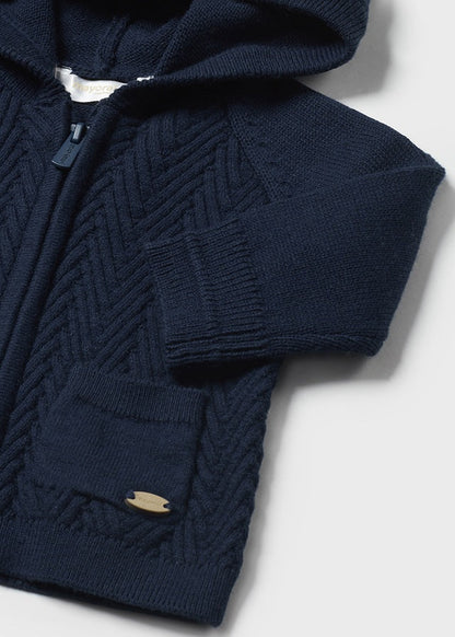 Blueberry Boyâs Tricot Zip Jacket - Select Size