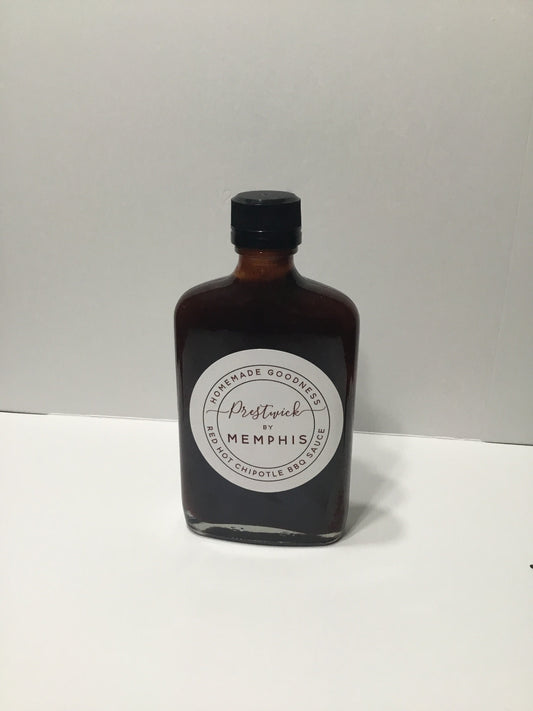ASE Catering Prestwick by Memphis Sticky Whiskey BBQ Sauce - 8 OZ 24 Pack