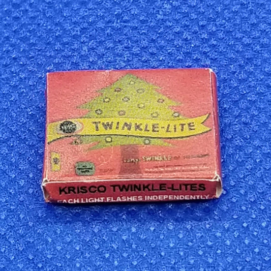 1/12 Scale Christmas Lights Box - Twinkle-Lite - Dollhouse Miniature