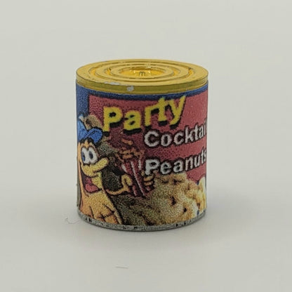 Cocktail Peanuts in Can - 1/12 Scale Dollhouse Miniature